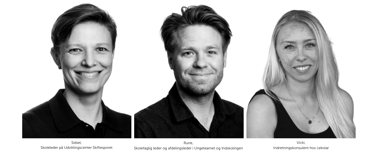 Sidsel, Rune og Vicki