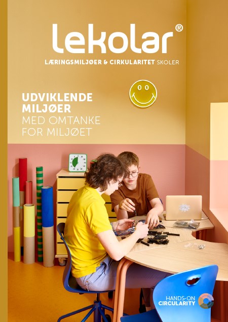 Lekolar-magasin om læringsmiljøer og cirkularitet i skoler