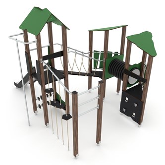 WOODEN kombinationsleg XL træ WD1409