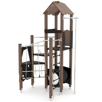 WOODEN aktivitetstårn XXL WD1449