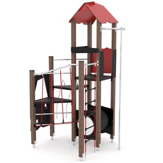 WOODEN aktivitetstårn XXL WD1449