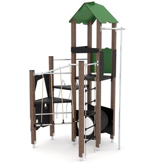 WOODEN aktivitetstårn XXL WD1449