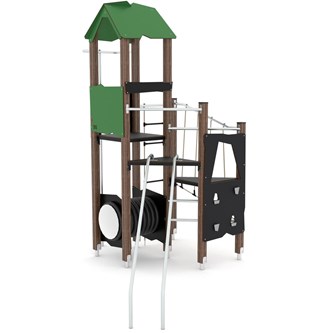 WOODEN aktivitetstårn XXL WD1449