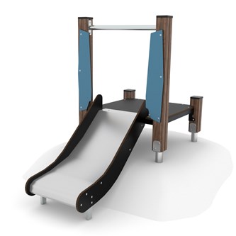SOLO rutsjebane m/platform 60 cm
