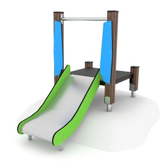 SOLO rutsjebane m/platform 60 cm