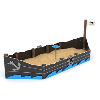 SOLO piratskib-sandkasse