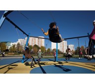 SWING ST gyngestativ m/6 sæder - varmgalvaniseret ST0516