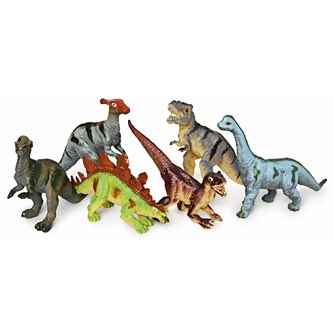 Dinosaurer 6 stk.