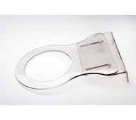 Vægbeslag til boblerør