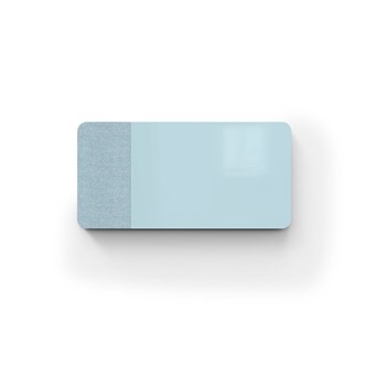 Mood lydabsorbent glas højre 200x100 cm