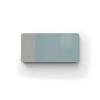 Mood lydabsorbent glas højre 200x100 cm