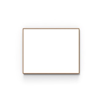 Wood whiteboard 150,8x120,8 cm
