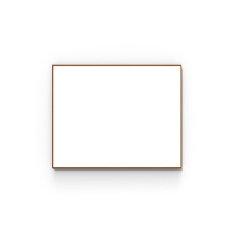 Wood whiteboard 150,8x120,8 cm
