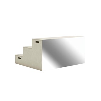 Fixa tribunemodul 3 trin 120 cm m/spejl