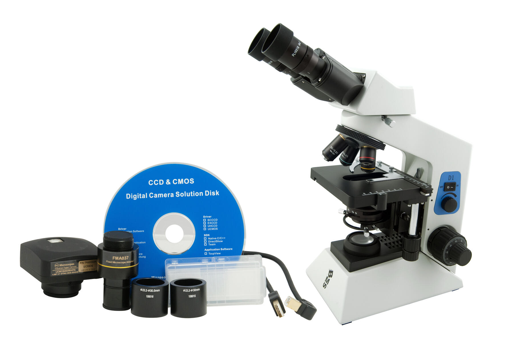 idiom unse progressiv Mikroskop med 10 MP-kamera - Lekolar Danmark