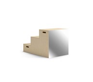 Fixa tribunemodul 3 trin 60 cm m/spejl