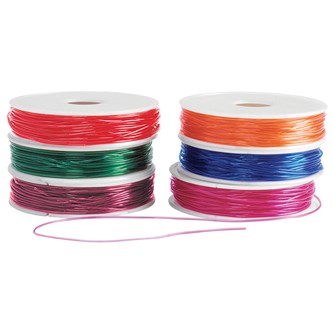 Perletråd i 6 farver