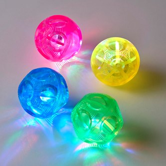 Små blinkende sensoriske bolde