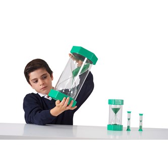 Gigantisk timeglas, 1 minut