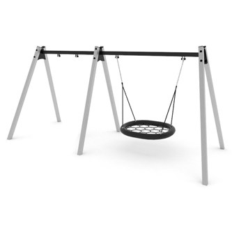 SWING ST gyngestativ til 2 gynger, inkl. 1 fuglerede ST1492