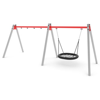 SWING ST gyngestativ til 3 gynger, inkl. 1 fuglerede ST1494