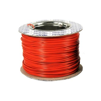 El-kabel rød 100 m rulle EKUX