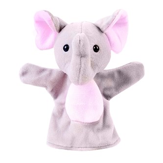 Hånddukke - Elefant