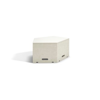 Fixa podium hvidpigmenteret pentagon D36 cm