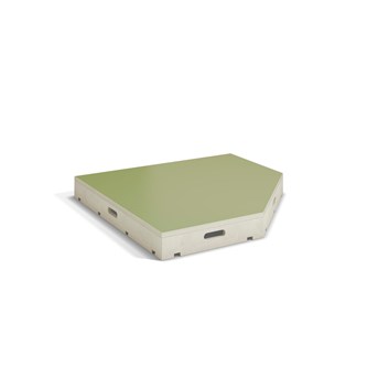 Fixa podium hvidpigmenteret pentagon D88 cm