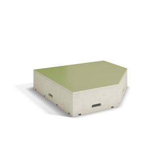 Fixa podium hvidpigmenteret pentagon D88 cm