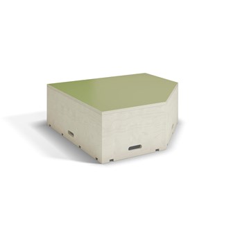 Fixa podium hvidpigmenteret pentagon D88 cm