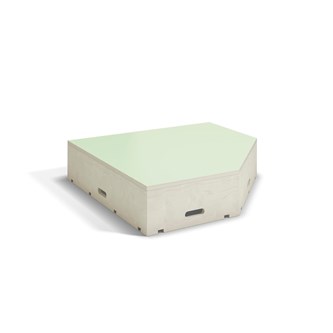 Fixa podium hvidpigmenteret pentagon D88 cm