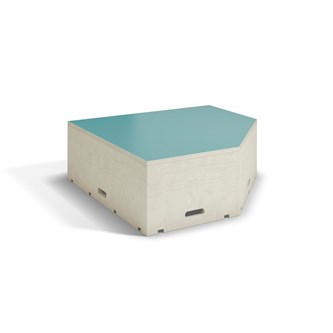 Fixa podium hvidpigmenteret pentagon D88 cm