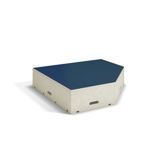 Fixa podium hvidpigmenteret pentagon D88 cm