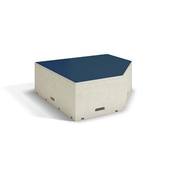 Fixa podium hvidpigmenteret pentagon D88 cm
