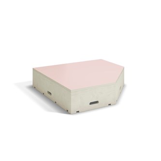 Fixa podium hvidpigmenteret pentagon D88 cm
