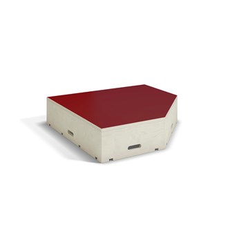 Fixa podium hvidpigmenteret pentagon D88 cm