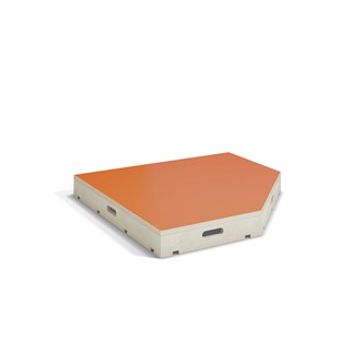 Fixa podium hvidpigmenteret pentagon D88 cm