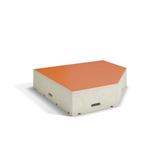 Fixa podium hvidpigmenteret pentagon D88 cm
