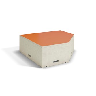 Fixa podium hvidpigmenteret pentagon D88 cm