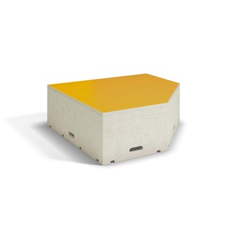 Fixa podium hvidpigmenteret pentagon D88 cm