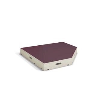 Fixa podium hvidpigmenteret pentagon D88 cm