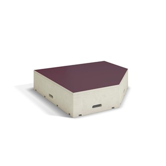 Fixa podium hvidpigmenteret pentagon D88 cm