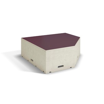 Fixa podium hvidpigmenteret pentagon D88 cm