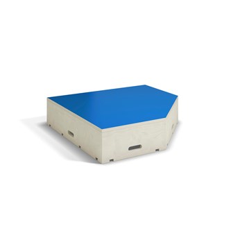 Fixa podium hvidpigmenteret pentagon D88 cm