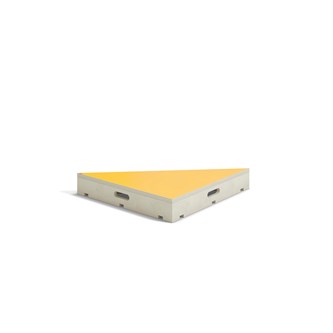 Fixa podium hvidpigmenteret trekant D59 cm