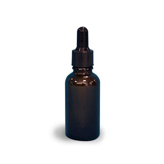 Pipetteflaske brun 30 ml 10 stk.