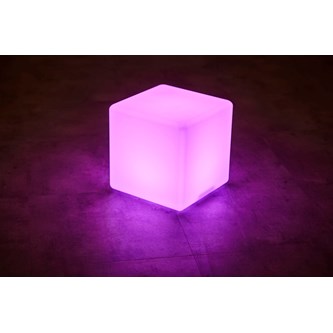 Lysende kube