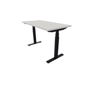 Chat skrivebord 100x60 cm, sort stel