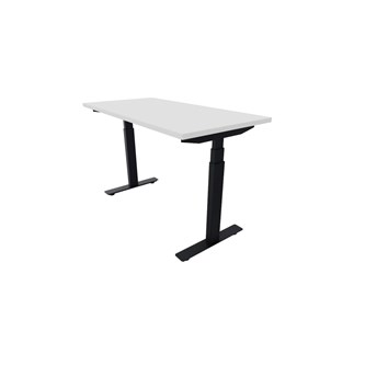 Chat FSC skrivbord DL 120x60 cm sort understel